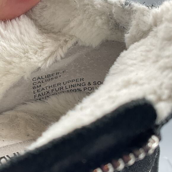 Steve Madden Women’s Caliber Suede Wedge Bootie Black Size 6M - Picture 5 of 10